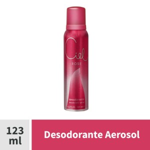 CIEL DESODORANTE ROSE x 123ml